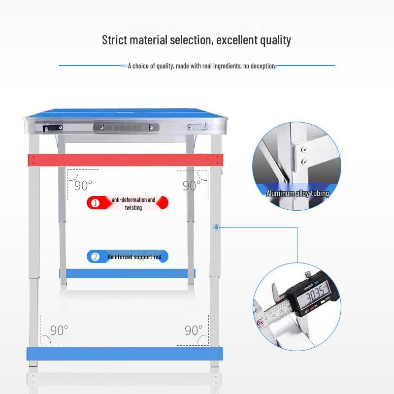 JNL Portable Folding Outdoor Table