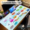 Large Mouse PadAlphablocks Custom Name Text Personalized Desk Mat Non Slip Gaming Pad