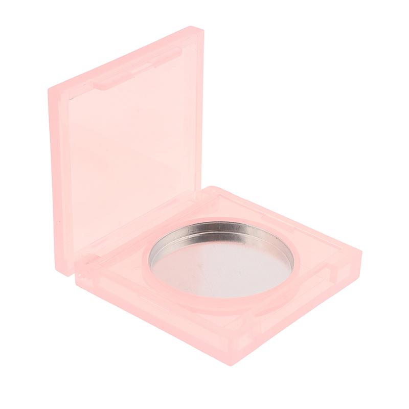 

Square Perfume Cream Box Blusher Highlight Concealer Empty Case With Aluminum Plate Plastic Cosmetic Container Clear Makeup Case