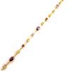 Les Trésors De Lily [D6817] - Tutti Frutti 'Mylene' Gold Plated Bracelet - 19 Cm