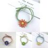 Beautiful Ins Women Daisy Hair Rope Headband With High-elastic Korean Rubber Band