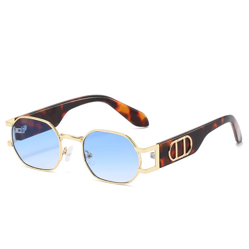 

Fashion Brand Luxury Designer Sunglasses Women Men Vintage Steampunk Letter Shades Glasses Elegant Cute Party Sunglasses