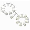 Trim Clip White 10x/set Accessory Adapter Assembly