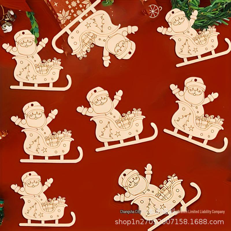 Cross-border Christmas Tree DIY Painting Craft Decoration Kit