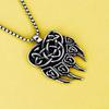Herenketting Wolfskop Viking Wolfsklaauw Hanger