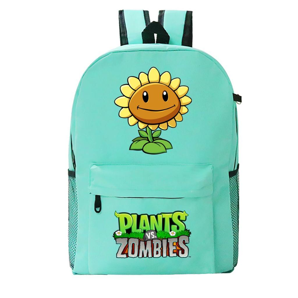 Game Merchandise Plants Vs. Zombies School Bag Casual Simple Backpack