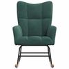 VidaXL Chaise à Bascule Chaise de Relaxation Siège de Relaxation Fauteuil de Salon Salle de Séjour Maison Intérieur Vert 328141