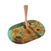 Oil Painting Luxury Soft Technology Velvet Mat Bathroom Moisture-wicking Easy Dry Non-slip Mat Bathroom Door Mat
