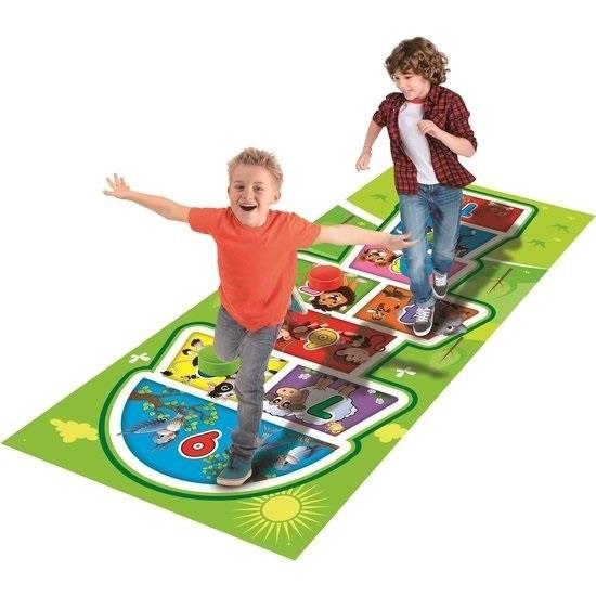 Large Floor Mat for Hopscotch Jumping Fun 200x90 Discs