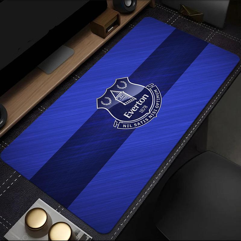 Fußballclub Everton Mauspads, Gummiunterseite, Mauspads für Gamer und Bürogebrauch, Gaming-Schreibtisch , Leicht zu reinigende Matte Weihnachtsgeschenke für Fans