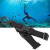 Diving Flippers Quick Release Buckle Fin Sling Hanging Buckle Equipment Keeper Strapblack