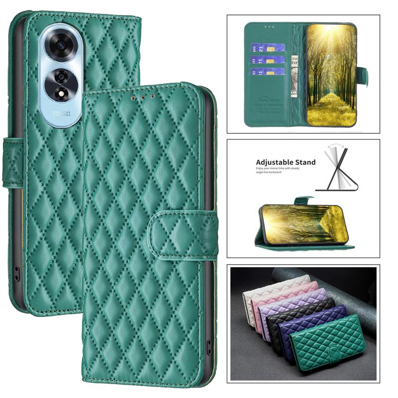 Lederhülle Wallet Cover Für OPPO A60 A59 A79 A98 A38 A58 A18 4G A78 5G A 60 OppoA60 Etui Ständer Coque Flip Handy Schutzhüllen