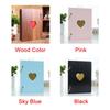6 Inch Photo Album Baby Growth Wooden Cover Family Memory Commemorative Craft Anniversary  DIY Gift Love Heart Decor #734