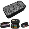 Tribal Maori Warrior Tattoo New Zealand Proud Pencil Case Students School Pen Box Pencil Bag Stationery Supplies Pen Holder Bag