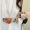 Leopard Print Sunglasses Glasses Holder Sunglasses Storage Sunglasses Lanyard Long Necklace  Men