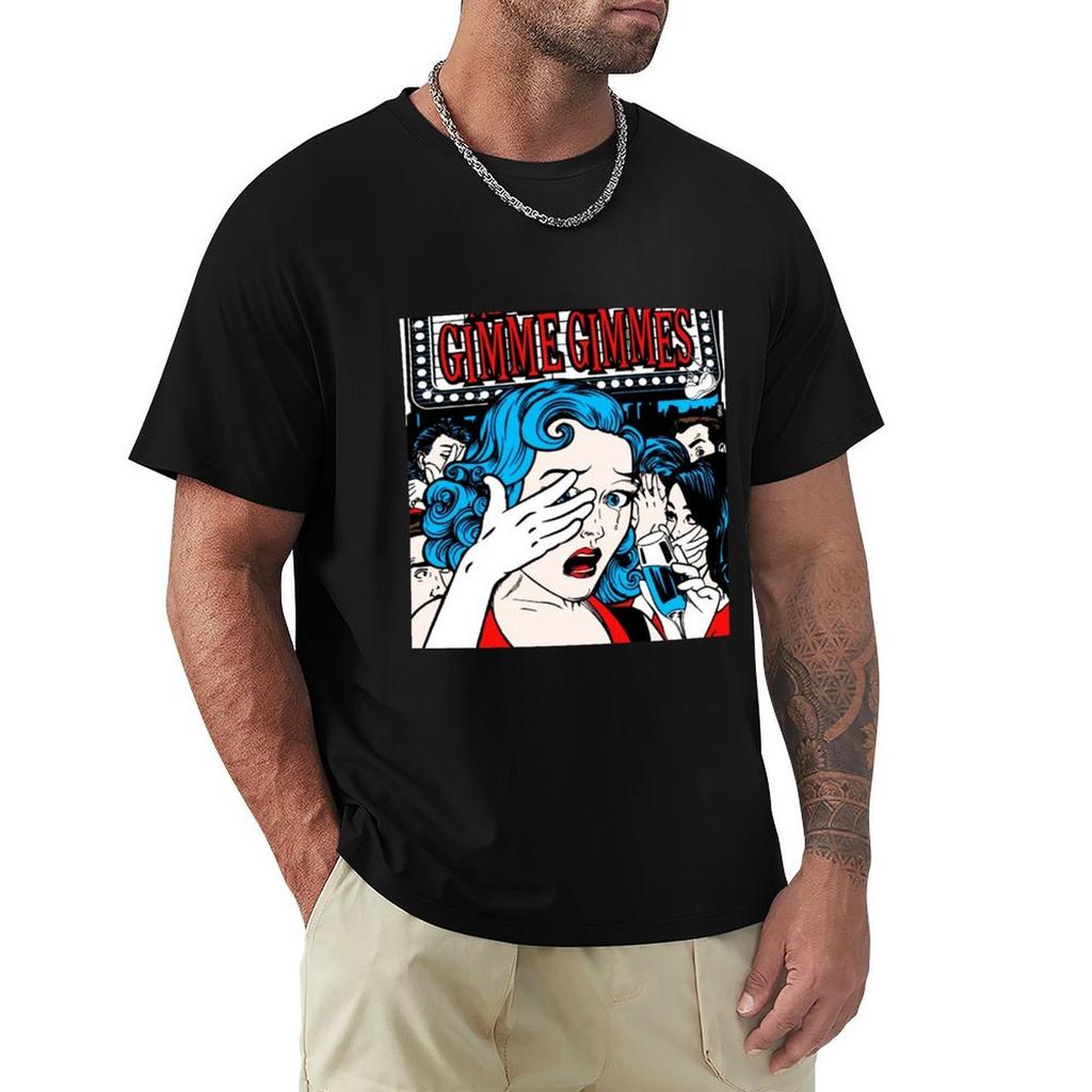 Best Punk Rock Supergroup Music Tshirt Large Size Breathable Tee