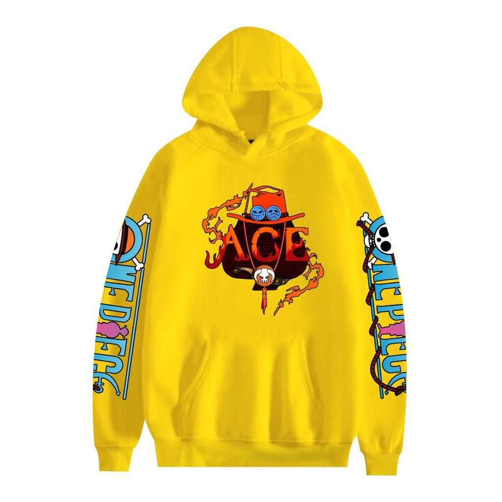 Unisex ONE PIECE  Anime Hoodie Sweatshirt for Mens Womens CARTOON Printed Cool Streetwear