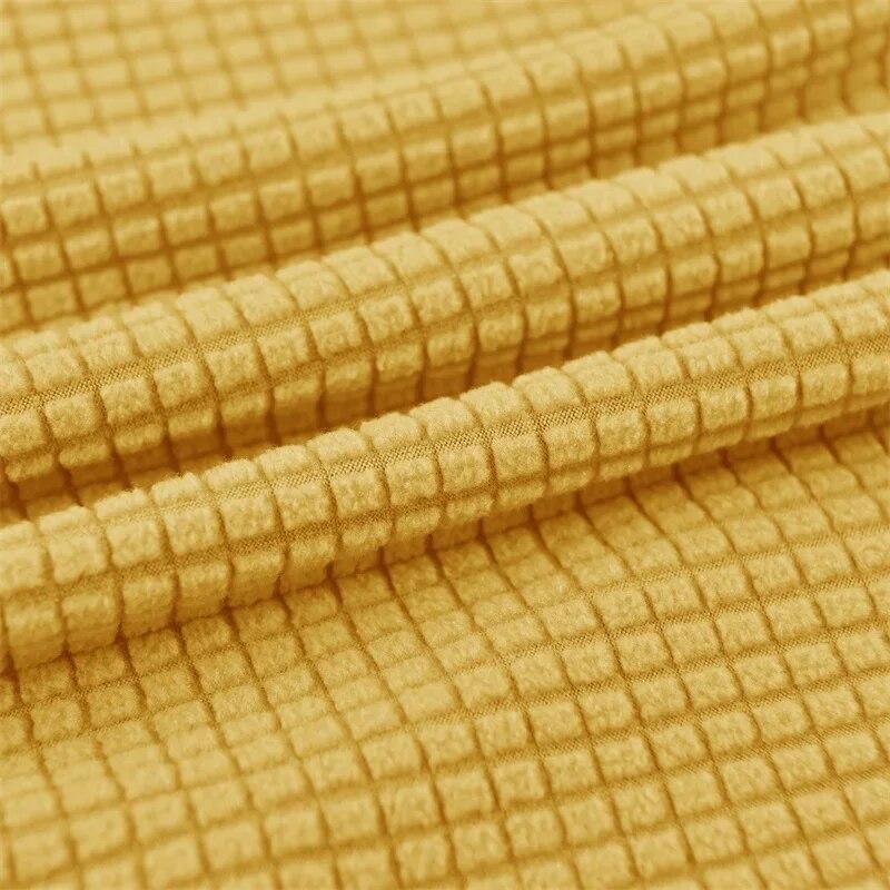 Polar Fleece Armchair Cover Elastic All-inclusive Single Sofa Slipcovers for Living Room Stretch Tub Club Chairs Protector Case