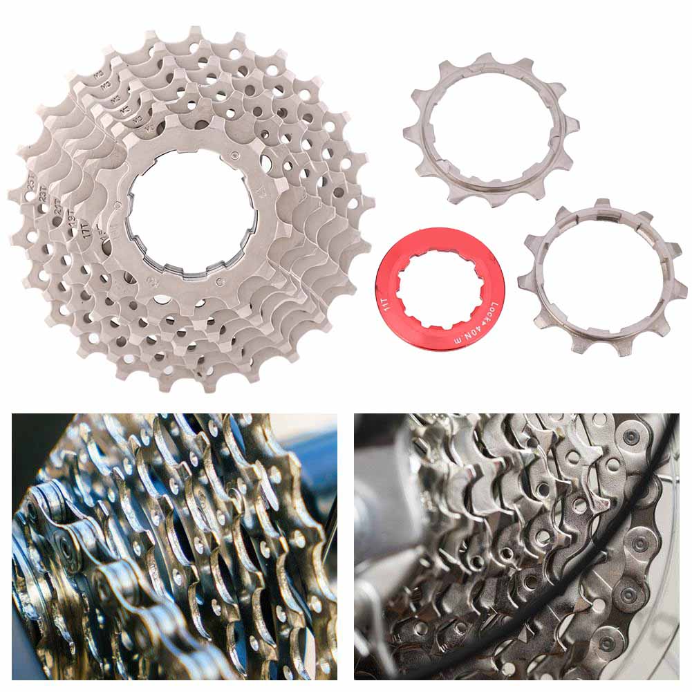 

9 скоростей 25T Кассета-трещотка из стали для шоссейного велосипеда, колесо с переменной скоростью, велосипедное оборудование