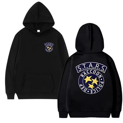 Neu im Limited Resident Evil Grafik-Hoodie Herren Damen Harajuku Mode Y2k Sweatshirt Unisex Casual Fleece Langarm-Pullover