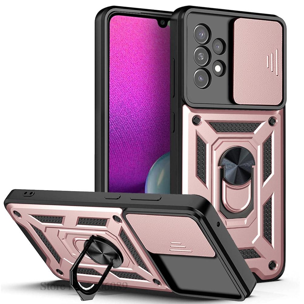A52 A52s For Samsung A52S 5G Case Shockproof Slide Lens Protector Armor Phone Cover For Samsung Galaxy A52 5G Case Coque Fundas