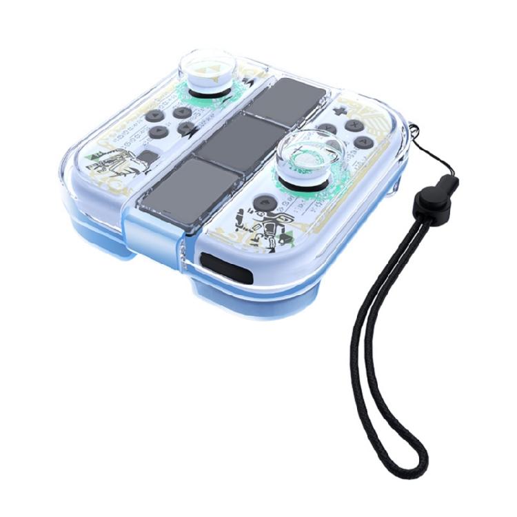 Protective Case Clear Dustproof Portable Designs Organizers Case Scratch Resistant Clear Storage for Console Game 1