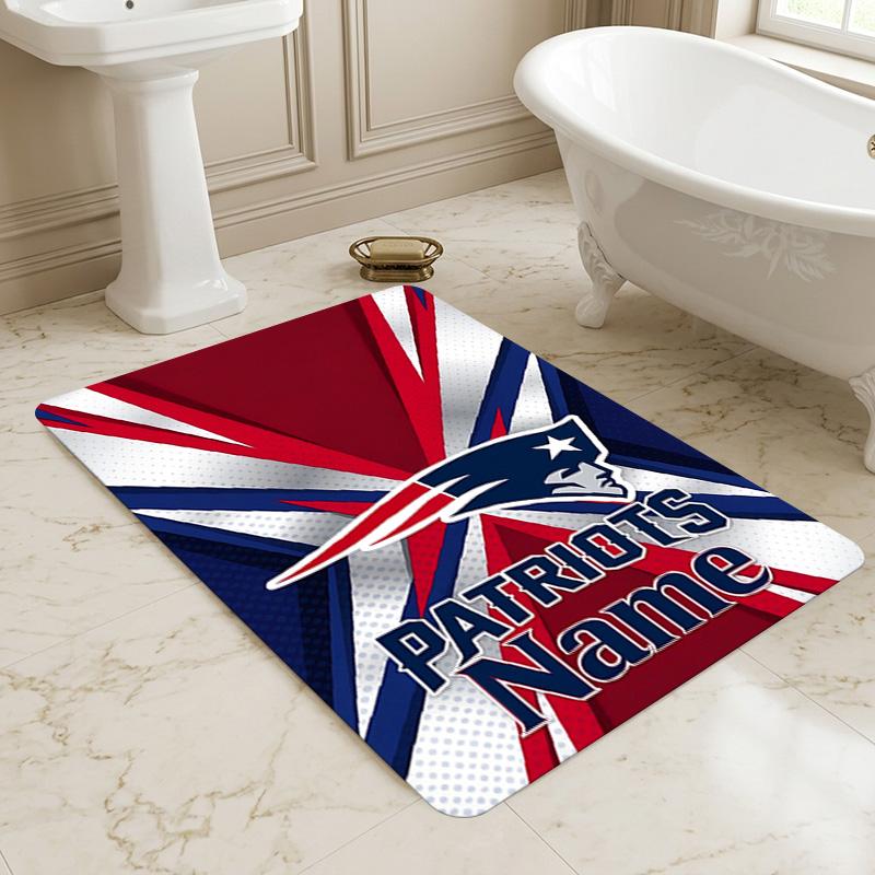 Custom Patriots Name Area Rug Living Room Nonslip Soft Carpet For Bedroom Game Playroom Sofa Office Home Decor Doormat Christmas Gift C103102
