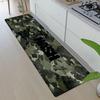 Nash Fishing Logo Entrance Front Door Doormat Non-slip Kitchen Rug Living Room Rugs Balcony Bathroom Foot Mat Floor Mats Carpet
