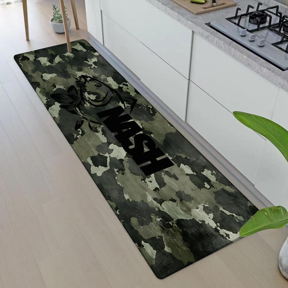 Nash Fishing Logo Entrance Front Door Doormat Non-slip Kitchen Rug Living Room Rugs Balcony Bathroom Foot Mat Floor Mats Carpet