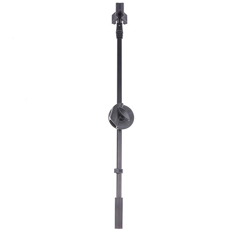 55Cm Microphone Crossbar Stand Rotating Microphone Stand Screw Boom Arms Mic Clip Phone Holder Extension Bracket