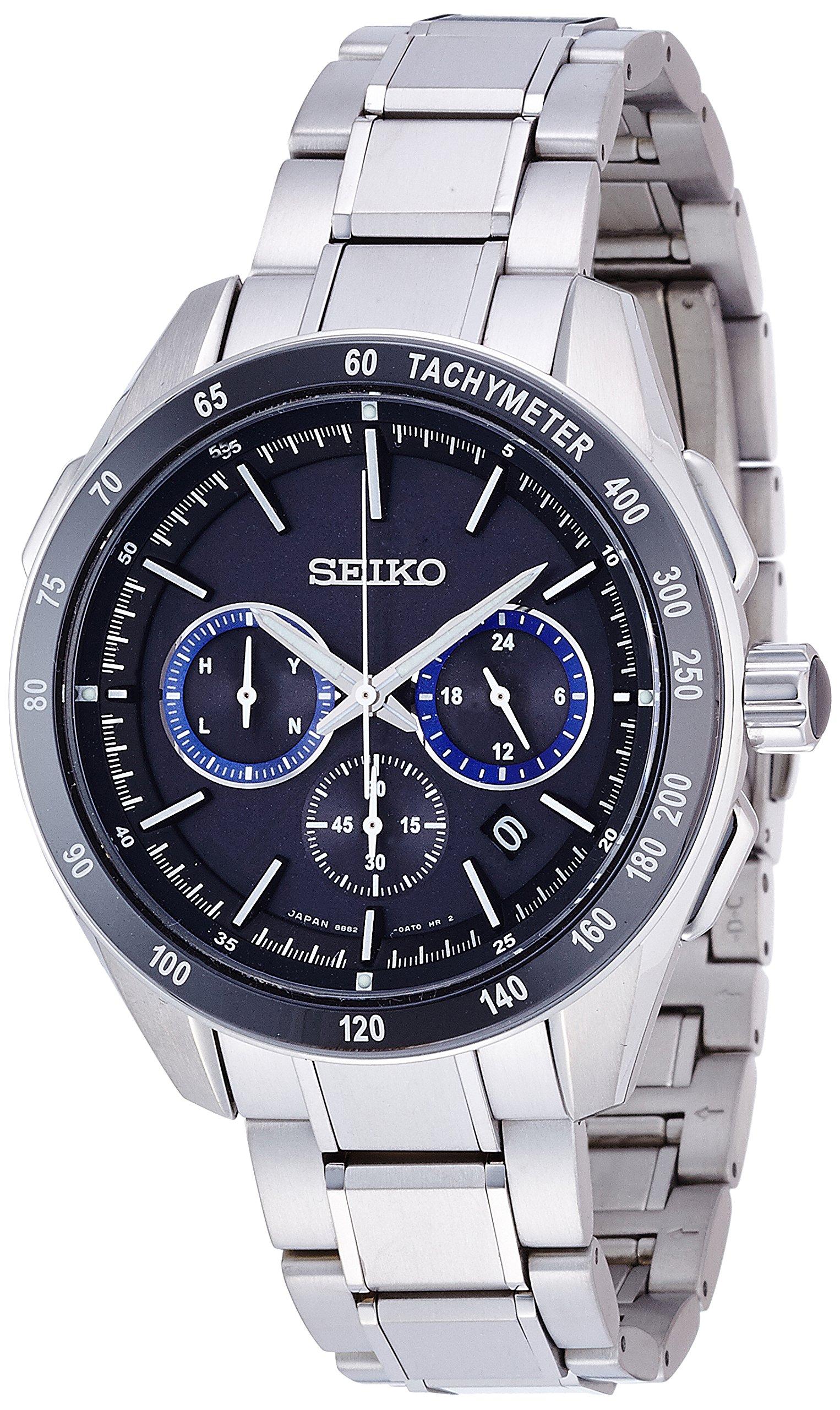 

Brightz Titanium Solar Radio Correction Sapphire Glass Super Clear Coating SAGA183 [Seiko Watch]