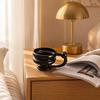 Ceramic Coffee Mug - Elegant Tea Cup for Daily Use, Desktop Decoration, New Home Decor