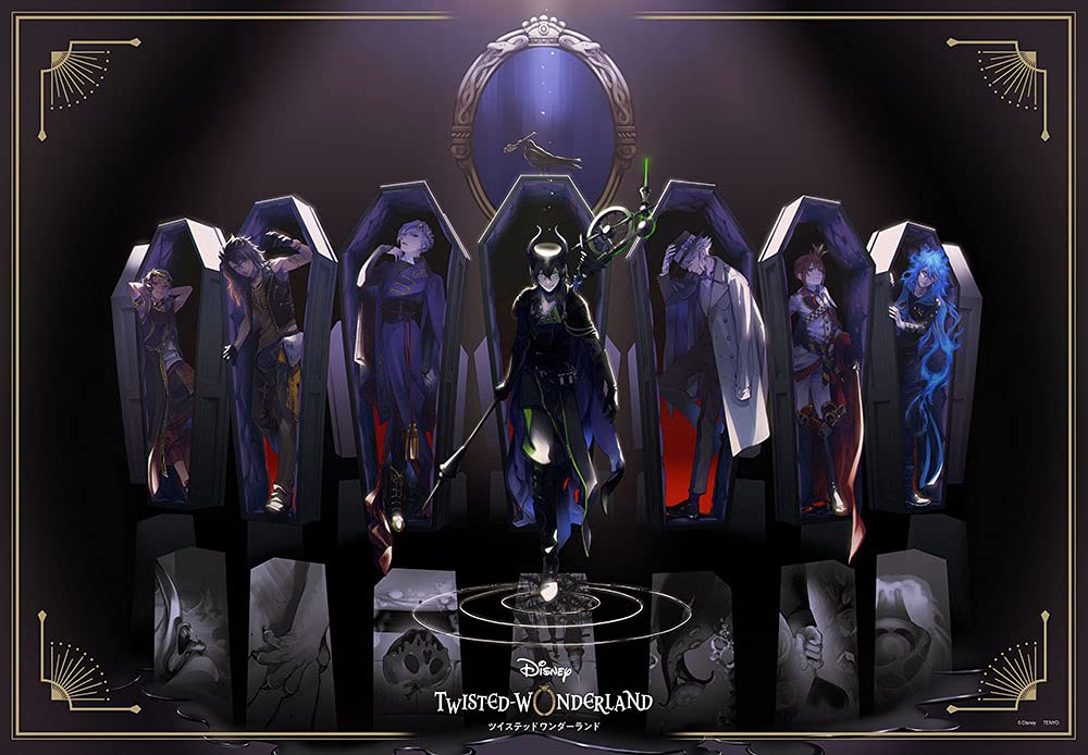 

1000-piece jigsaw puzzle Disney Twisted Wonderland: The Villains True Forms (51x73.5cm)