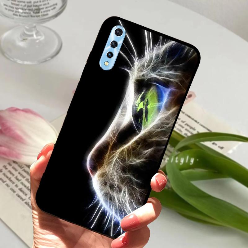 Case For Vivo S1 4G Coque Y7S Animal Cool Silicone TPU Phone Cover For iQOO Neo 855 Funda Capa Z5 Lens Protection Bumper Shells