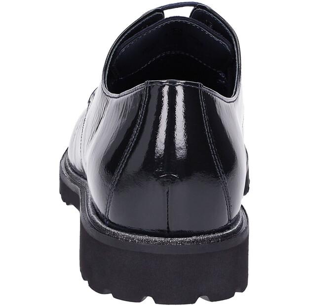 Женские полуботинки Sioux Meredith-749-h чёрные lackleder