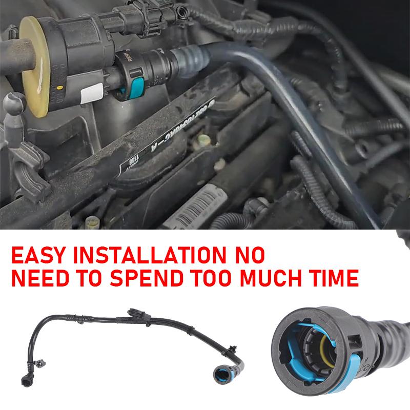 68250915AD Black Front Purge Valve Pipe Hose For Dodge Durango Jeep Grand Cherokee 2016 2017 2018  Replacement Accessories