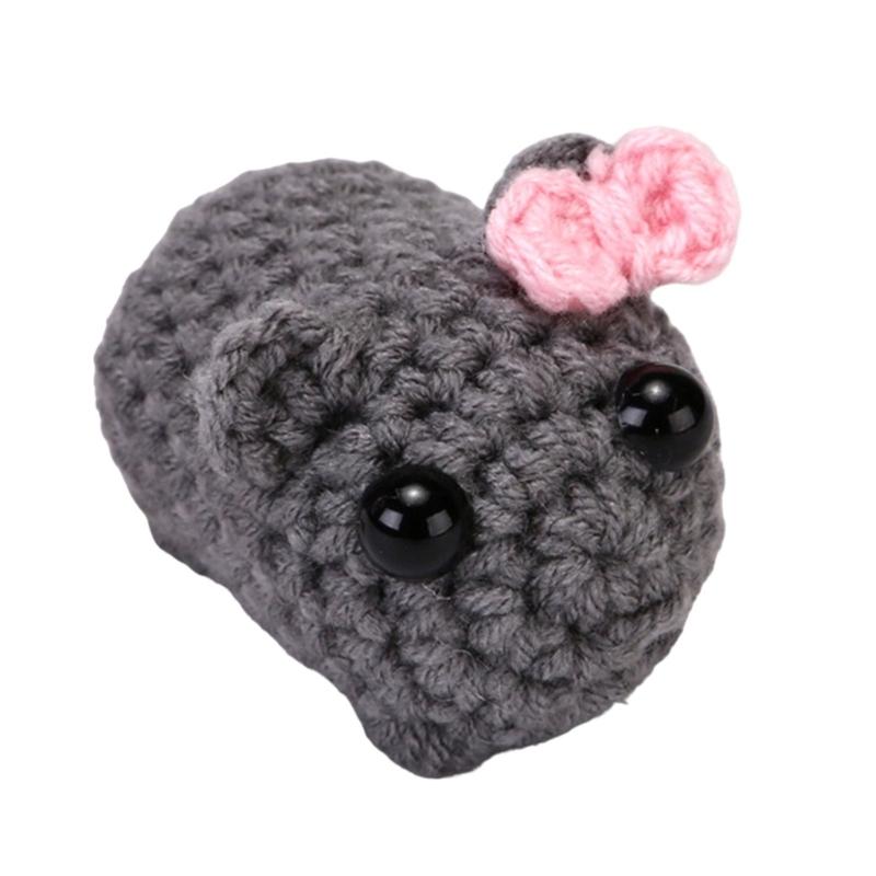 

Вязаный крючком брелок ручной работы, мягкая вязаная игрушка для детей и взрослых, украшение для сумок