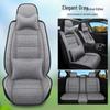 Five-Seater Full Coverage Coarse Linen Car Seat Cushion Cover