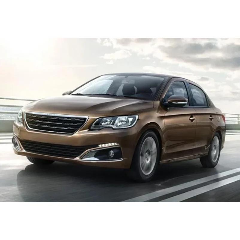 4 Pièces Caoutchouc de Vitre Noir ou Chromé pour Peugeot 301 2013-2017 9805767980 Bande de Protection pour Citroen Elysee 2014-2016