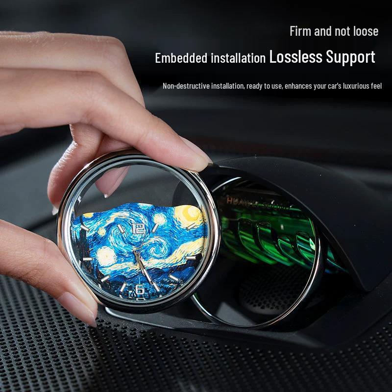 AITO M987/S9 Smart Center Console Quartz Clock & Speaker Accessories