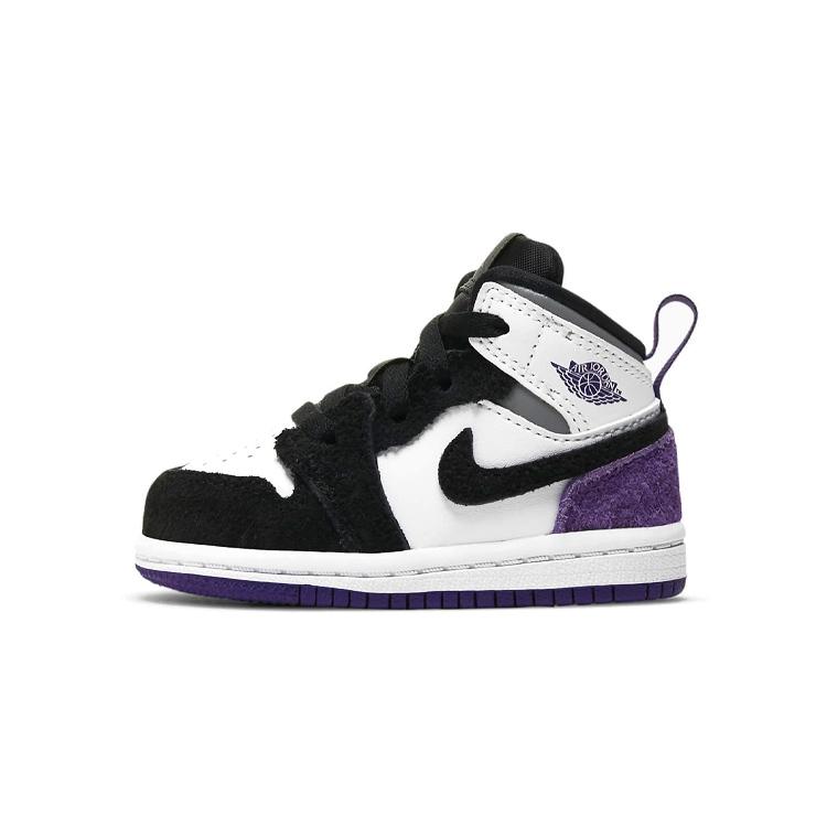 

New Jordan 1 Mid SE Purple TD BQ6933-105 21