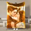 Warm Soft Classic Movie T-Twilight  Print Blanket Fluffy Children and Adults Sofa Plush Bedspread Throw Blanket for Sofa Bed