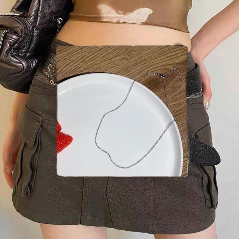 Metal Silver Artistic Waist Chain With Butterfly Accents For Women With Vintage Charm Style And