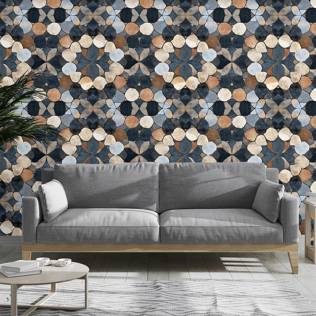 Ziegelkontaktpapier zum Abziehen und Aufkleben Tapete Selbstklebende Steinwandtapete Kamin Küchenrückwand Abdeckungen