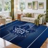 Toronto Maple Leafs Design Kristalfluweel Tapijt Zacht Decoratief Mat voor Slaapkamer Entree