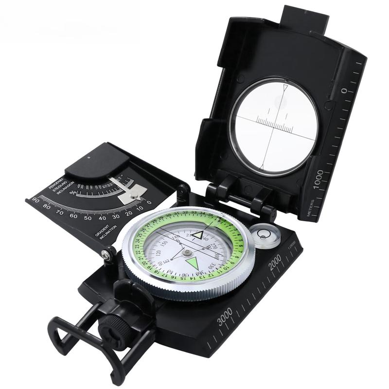 JIANGJUN K4074 Professional Outdoor Geological Tactical Compass One Size