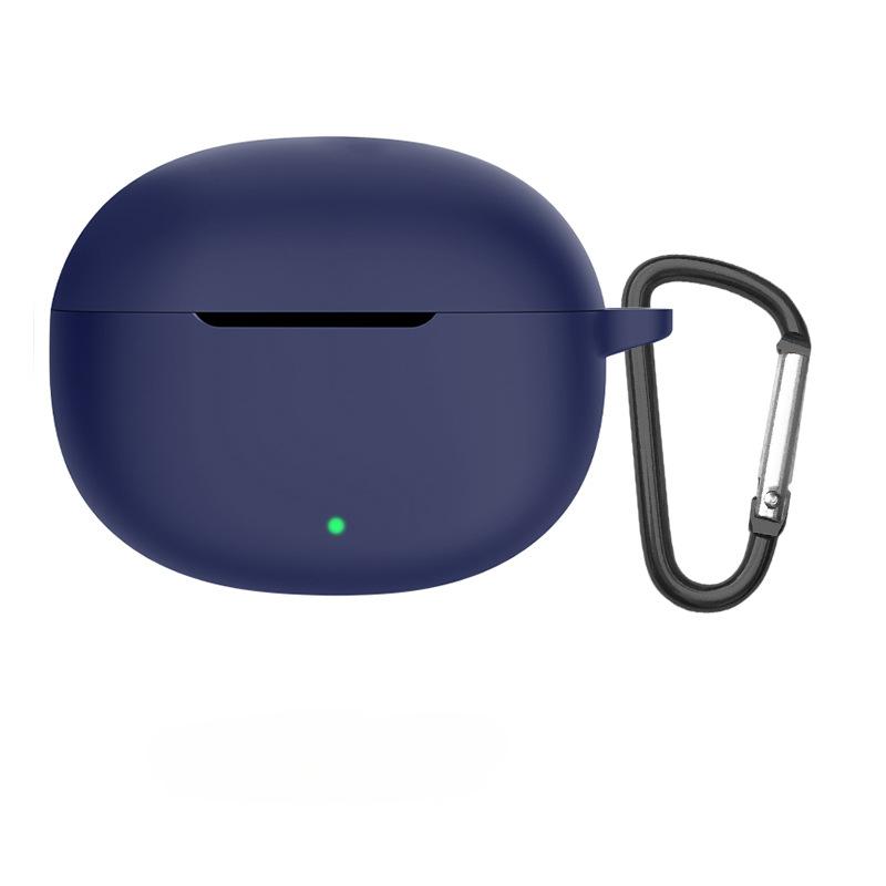 

Защитный чехол для наушников OPPO Realme Buds Air 5, силиконовый чехол, милый чехол, сиамский силиконовый одноцветный чехол для Realme Buds темно-синий