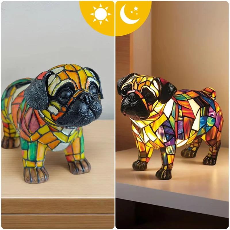 Animal Resin Night Light Led Bedside Lamp Cute Nightstand Lamp For Living Room Bedroom Night Light Home Decoration Gift