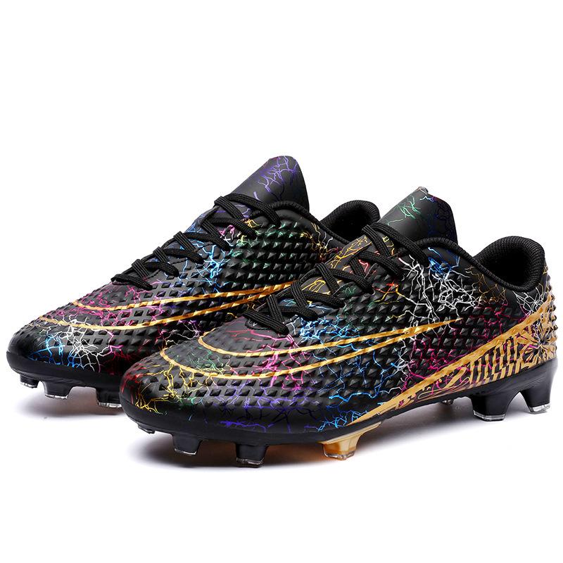 2025 Fußballschuhe High-Top TF Nocken Kunstrasen AG Nocken Jungen und Mädchen Jugendliche Schüler Trainingsschuhe