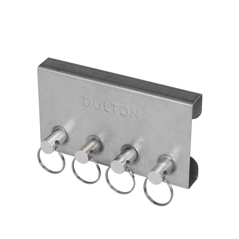 

Dulton Magnetic Key Storage Keyring 4pcs GALVANIZED 121-375GV